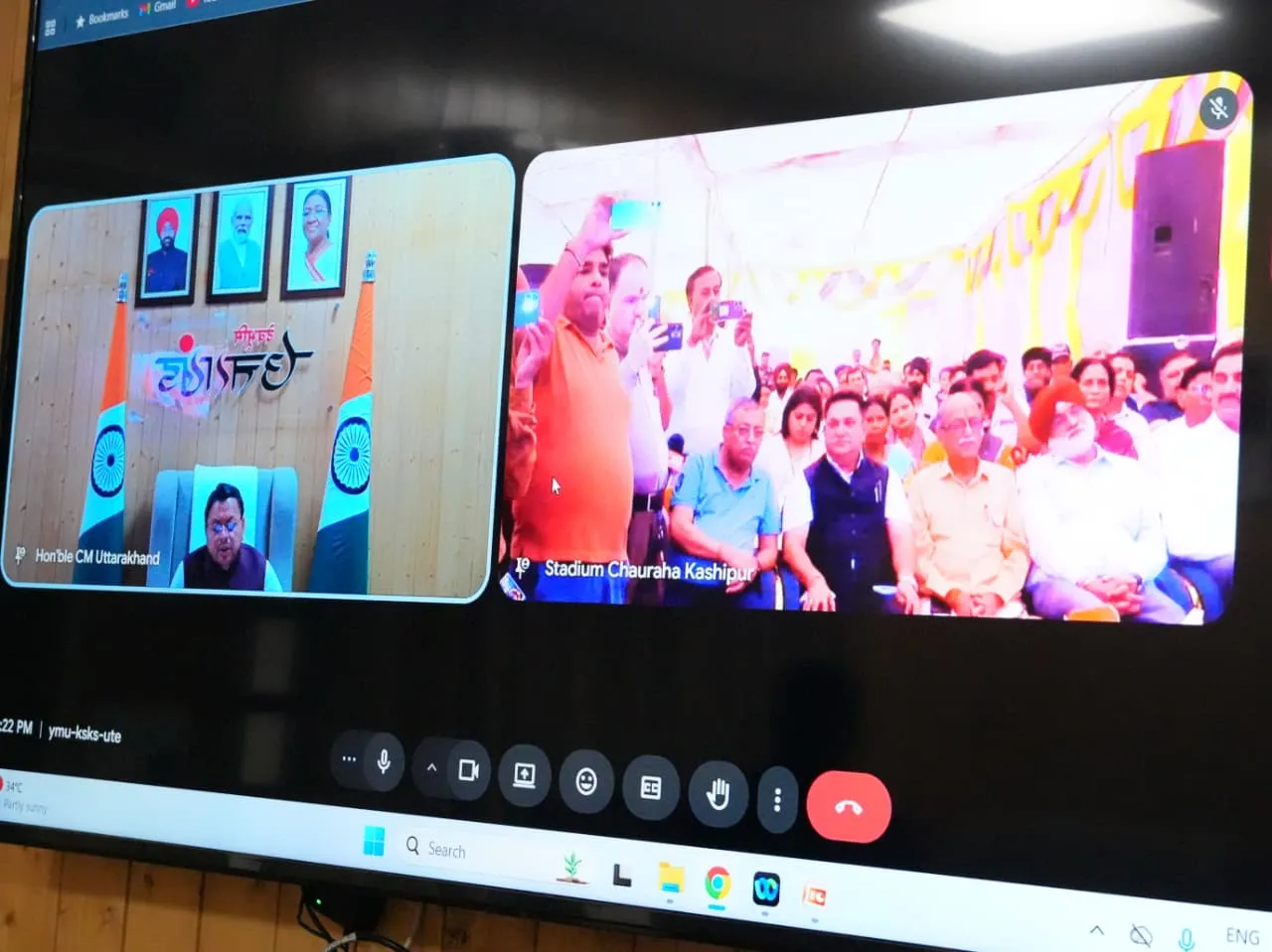काशीपुर के विकास को नई गति दे रही धामी सरकार-मुख्यमंत्री पुष्कर सिंह धामी