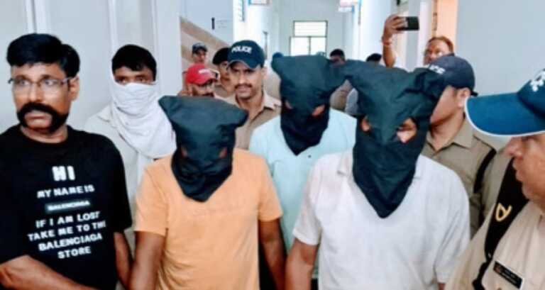 कांग्रेसी नेता के घर में बेटी को बंधक बनाकर लूटकांड का खुलासा, चार गिरफ्तार, इसलिए रची थी साजिश